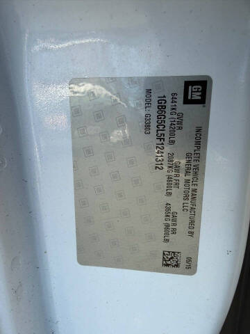 2015 Chevrolet Express 4500