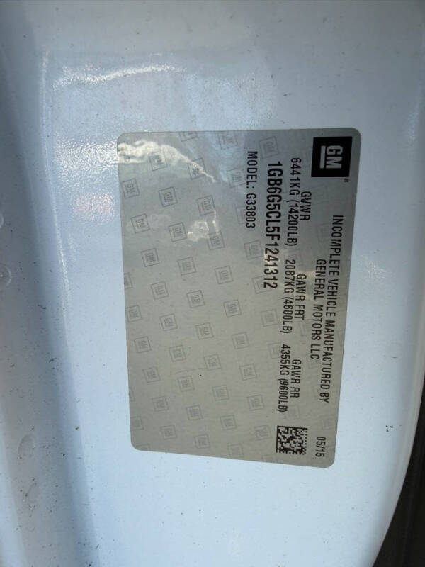 2015 Chevrolet Express 4500