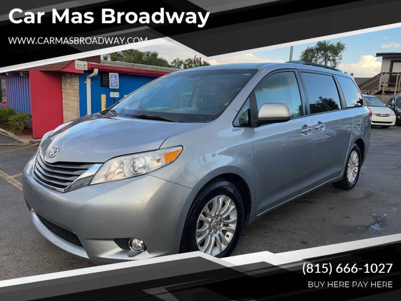 2012 Toyota Sienna for sale at Car Mas Broadway in Crest Hill IL