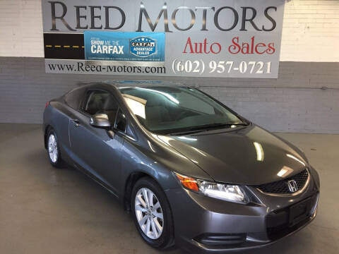 2012 Honda Civic for sale at REED MOTORS LLC in Phoenix AZ