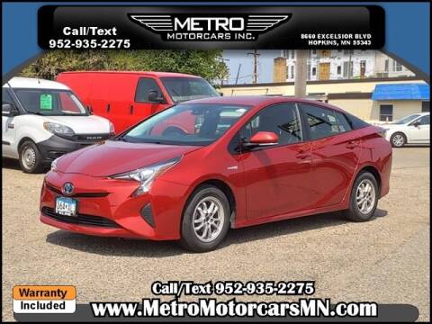 2017 Toyota Prius for sale at Metro Motorcars Inc in Hopkins MN