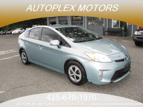 2014 Toyota Prius for sale at Autoplex Motors in Lynnwood WA