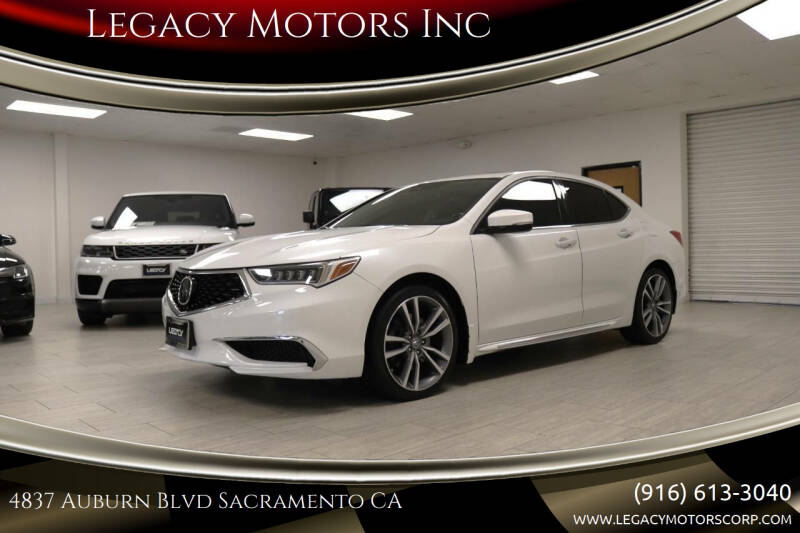 2019 Acura TLX for sale at Legacy Motors Inc in Sacramento CA