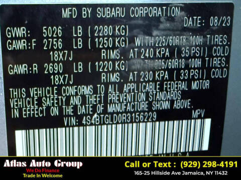 2024 Subaru Outback Onyx Edition XT