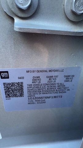 2022 Chevrolet Malibu LT