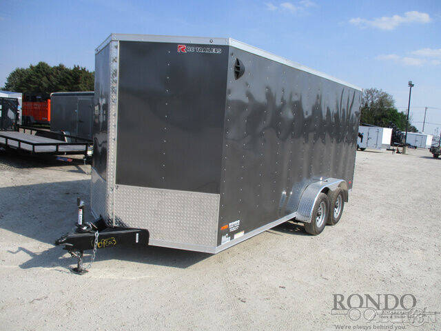 2023 RC Trailers Enclosed Cargo RDLX 7X16TA2 for sale at Rondo Truck & Trailer in Sycamore IL