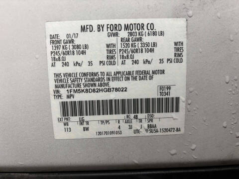 2017 Ford Explorer XLT