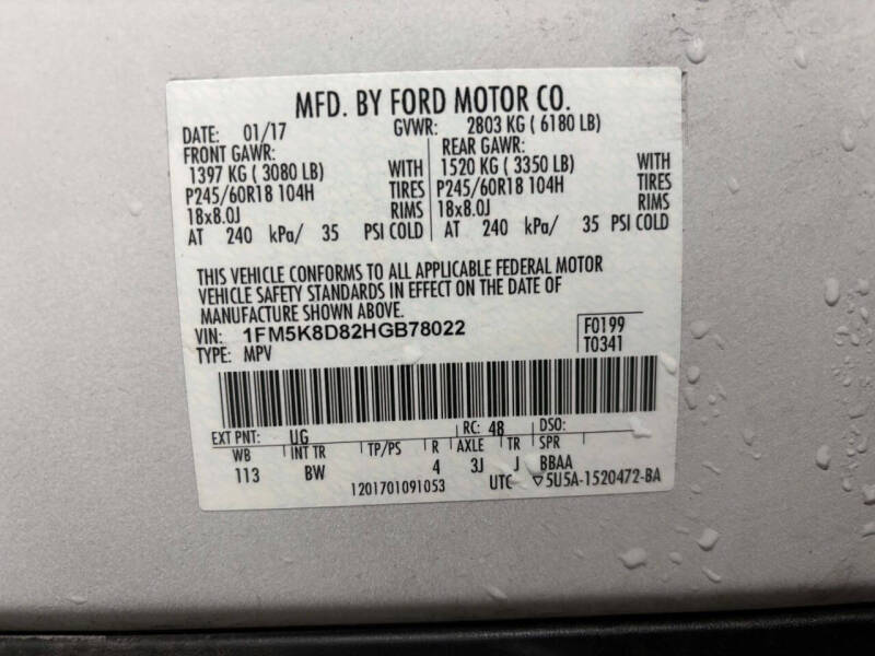 2017 Ford Explorer XLT