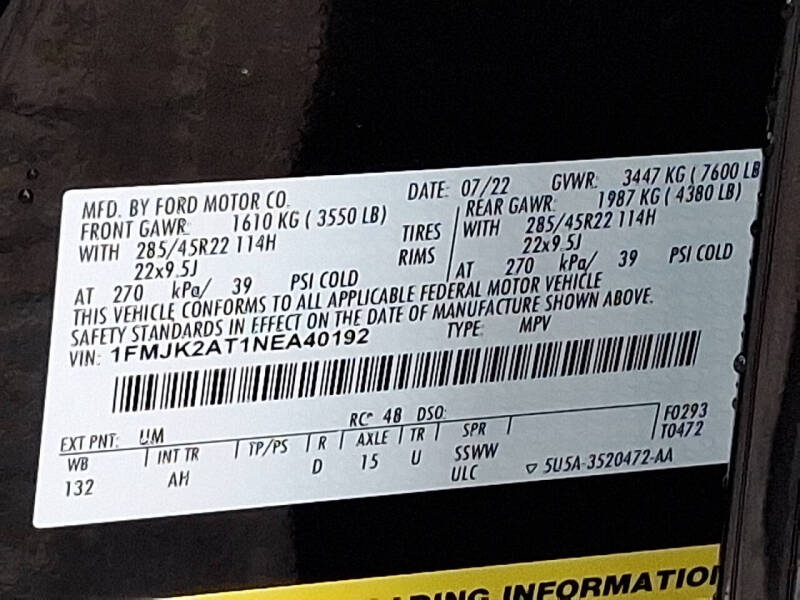 2022 Ford Expedition MAX Limited