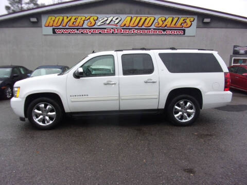 2013 Chevrolet Suburban for sale at ROYERS 219 AUTO SALES in Dubois PA