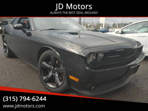 2014 Dodge Challenger for sale at JD Motors in Fulton NY