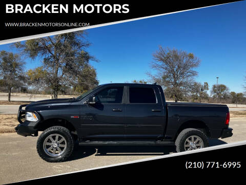 2015 RAM 1500 for sale at BRACKEN MOTORS in San Antonio TX