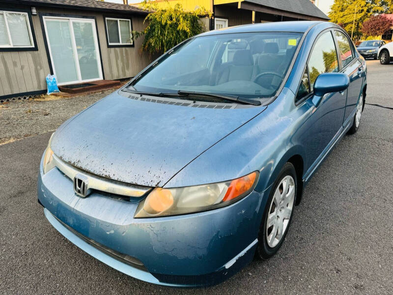 Used 2006 Honda Civic LX with VIN 1HGFA16556L056041 for sale in Tacoma, WA