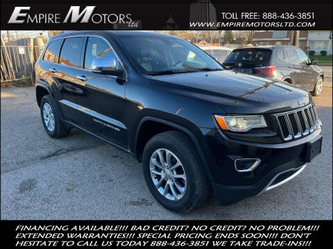 2015 Jeep Grand Cherokee for sale at Empire Motors LTD in Cleveland OH