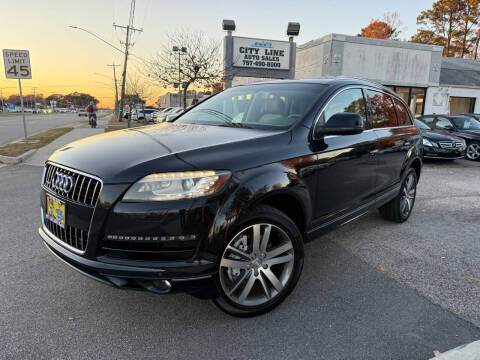 2015 Audi Q7 for sale at City Line Auto Sales in Norfolk VA