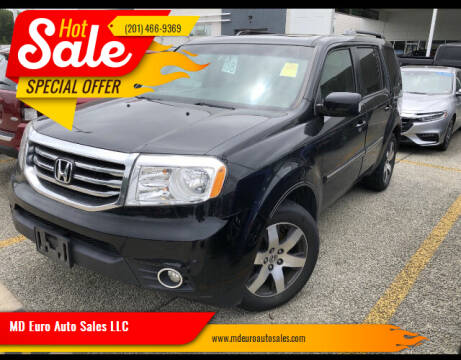2012 Honda Pilot for sale at MD Euro Auto Sales LLC in Hasbrouck Heights NJ