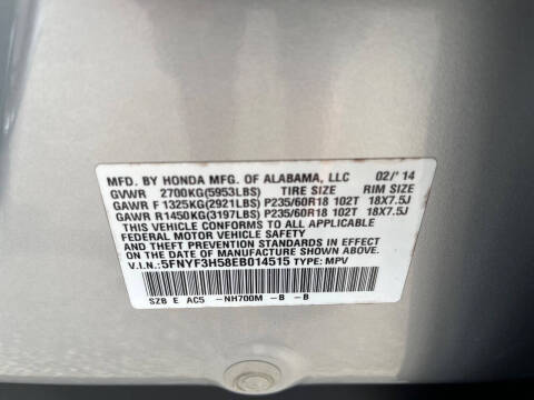 2014 Honda Pilot EX-L