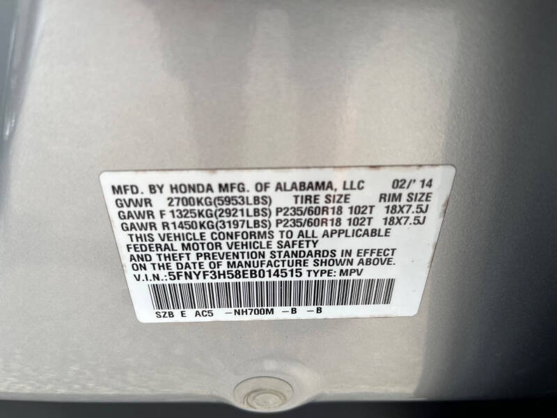 2014 Honda Pilot EX-L