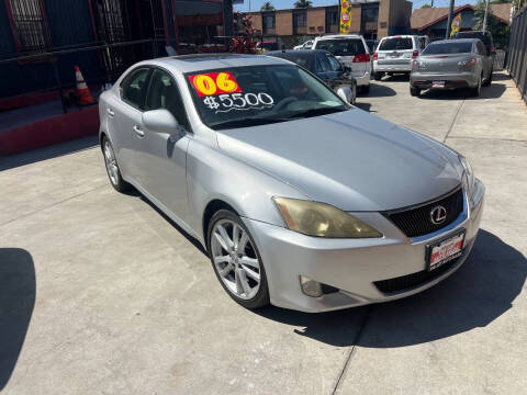 2006 Lexus IS 250 for sale at The Lot Auto Sales in Long Beach CA