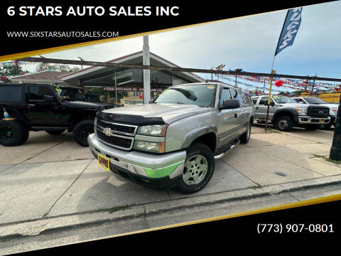 2006 Chevrolet Silverado 1500 for sale at 6 STARS AUTO SALES INC in Chicago IL