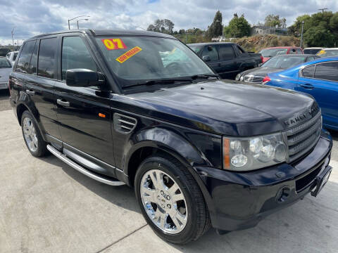 2007 Land Rover Range Rover Sport for sale at 1 NATION AUTO GROUP in Vista CA