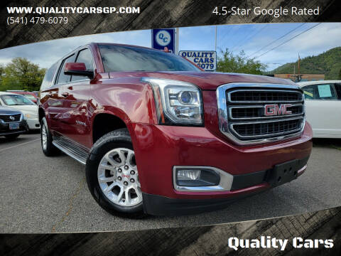 2017 GMC Yukon XL for sale at Quality Cars in Grants Pass OR
