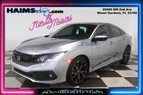 2020 Honda Civic for sale at Haims Motors Miami in Miami Gardens FL