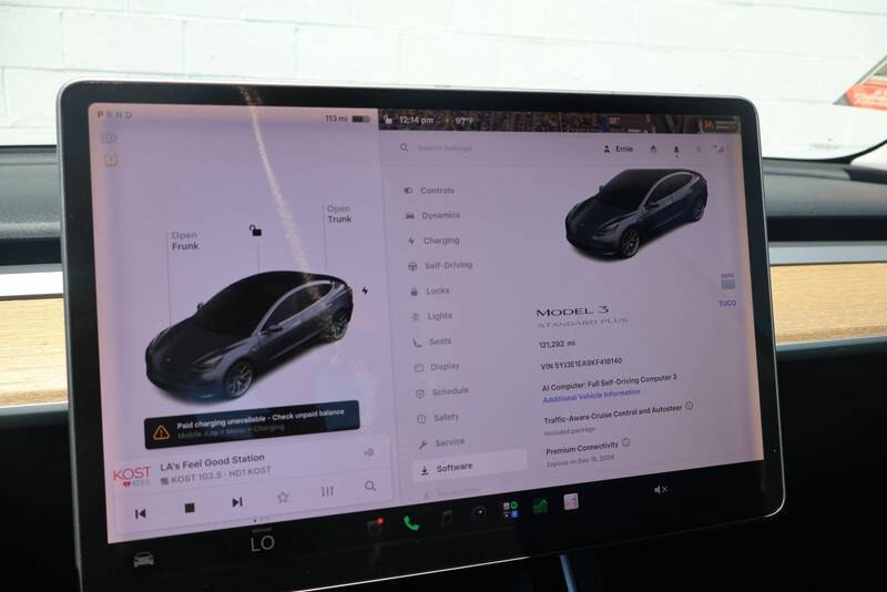 2019 Tesla Model 3 Standard Range Plus