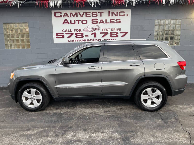 2012 Jeep Grand Cherokee for sale at Camvest Inc. Auto Sales in Depew NY