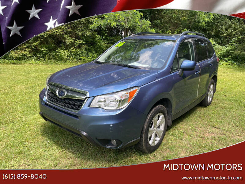 2016 Subaru Forester for sale at Midtown Motors in Greenbrier TN