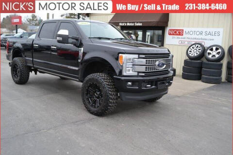 2018 Ford F-250 Super Duty for sale at Nick's Motor Sales in Kalkaska MI