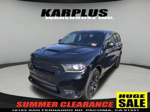 2018 Dodge Durango for sale at Karplus Warehouse in Pacoima CA
