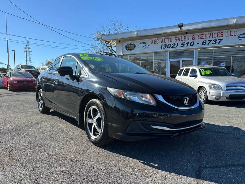 Used 2015 Honda Civic SE with VIN 19XFB2F73FE019176 for sale in New Castle, DE