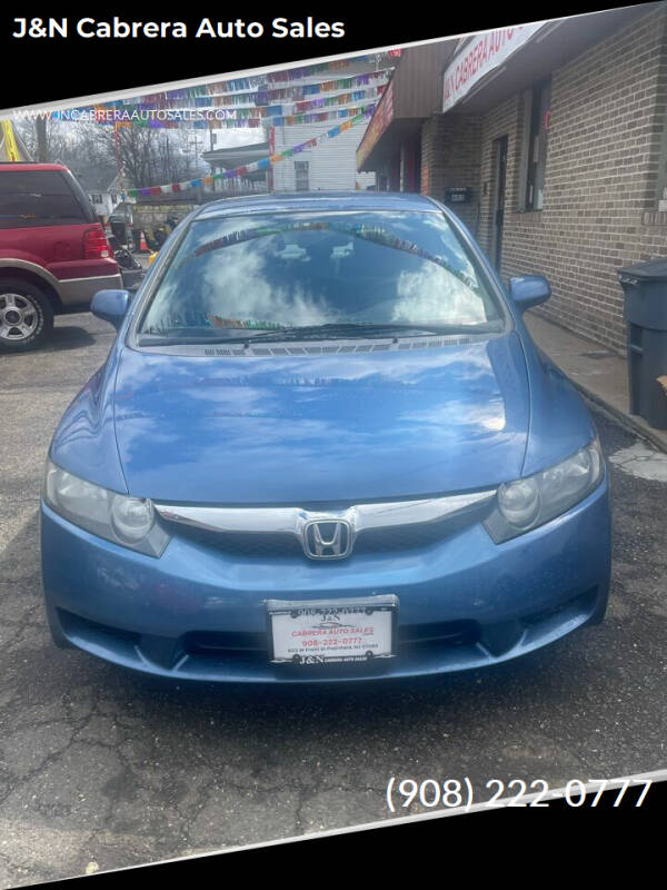 2009 Honda Civic for sale at J&N Cabrera Auto Sales in Plainfield NJ