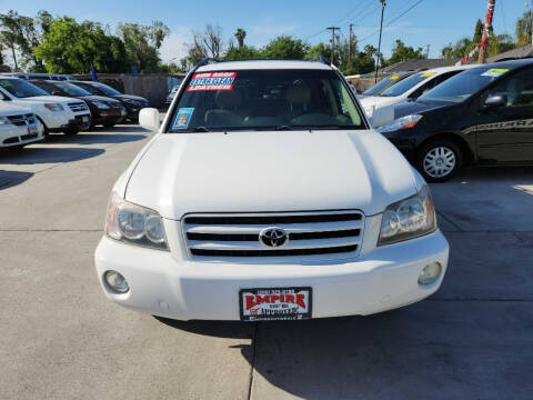2002 Toyota Highlander for sale at Empire Auto Salez in Modesto CA