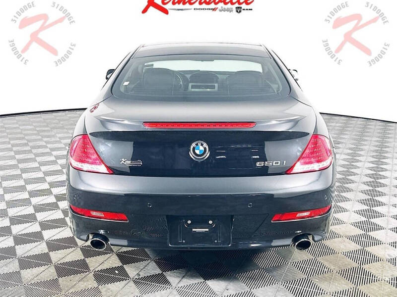 2009 BMW 6 Series 650i