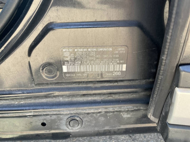 2018 Mitsubishi Outlander SE
