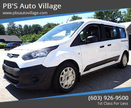 2016 Ford Transit Connect for sale at PB'S Auto Village in Hampton Falls NH