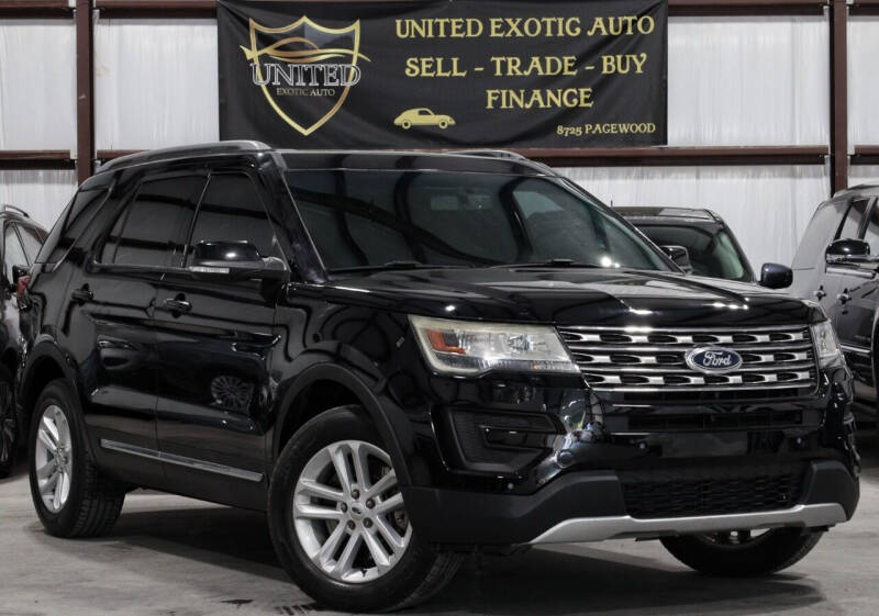 2017 Ford Explorer for sale at United Exotic Auto in Houston TX