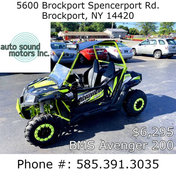 2022 BMS Motorsports Avenger 200 EFI for sale at Auto Sound Motors, Inc. in Brockport NY