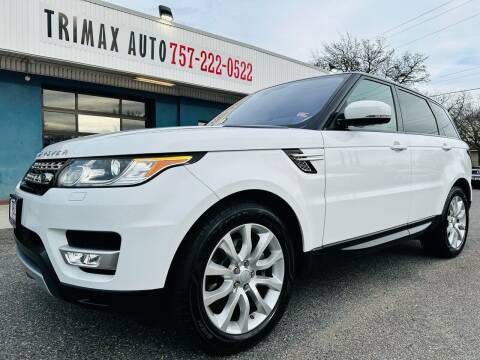 2016 Land Rover Range Rover Sport for sale at Trimax Auto Group in Norfolk VA