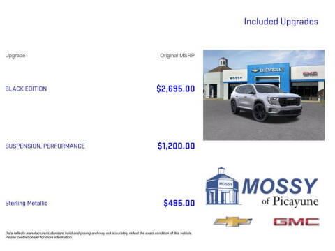 2026 GMC Acadia Elevation