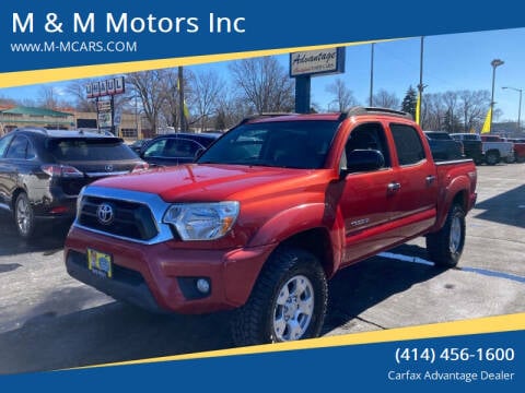 2013 Toyota Tacoma for sale at M & M Motors Inc in West Allis WI