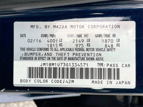 2016 Mazda MAZDA3 i Sport