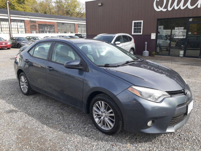 2014 Toyota Corolla for sale at QUICK WAY AUTO SALES in Bradford PA