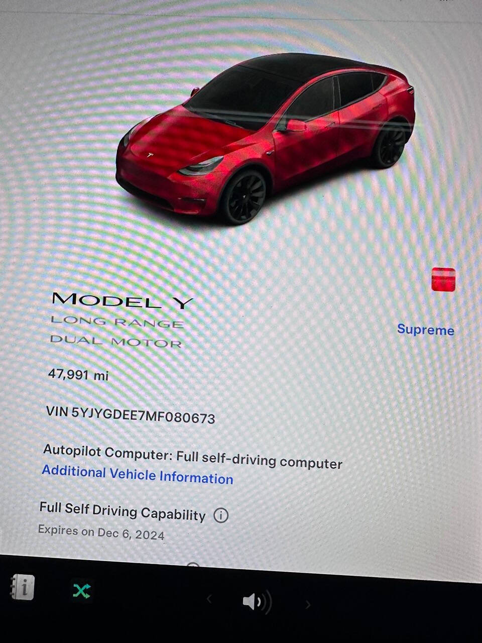 2021 Tesla Model Y for sale at Supreme Motors in Costa Mesa, CA