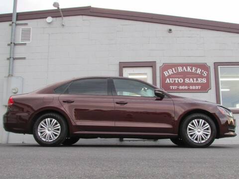2014 Volkswagen Passat for sale at Brubakers Auto Sales in Myerstown PA