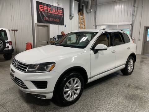2015 Volkswagen Touareg for sale at Efkamp Auto Sales LLC in Des Moines IA