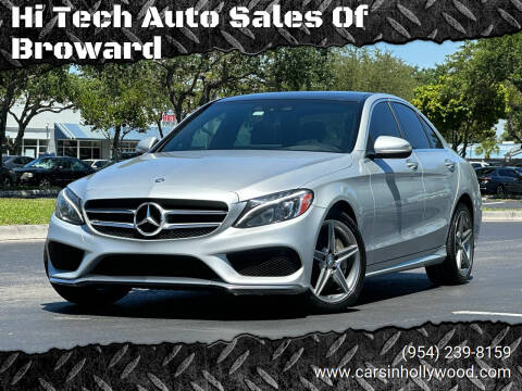 2015 Mercedes-Benz C-Class for sale at Hi Tech Auto Sales Of Broward in Hollywood FL