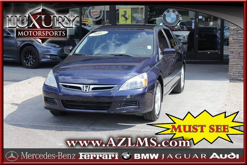 2007 Honda Accord for sale at Luxury Motorsports in Phoenix AZ